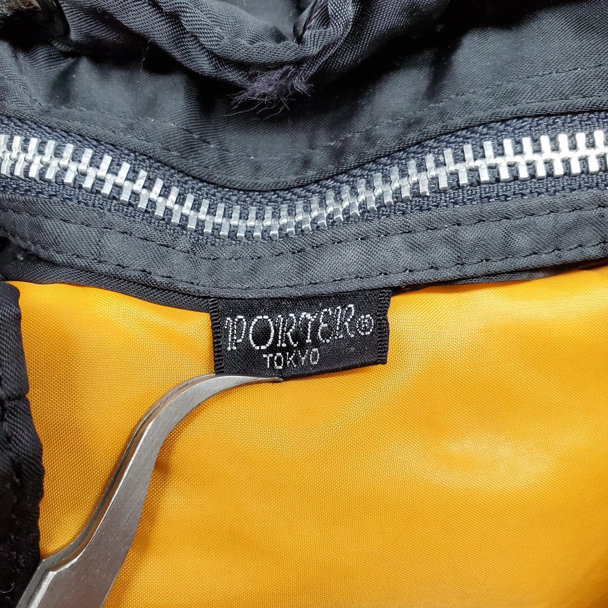 Porter TANKER Nylon Backpack Black