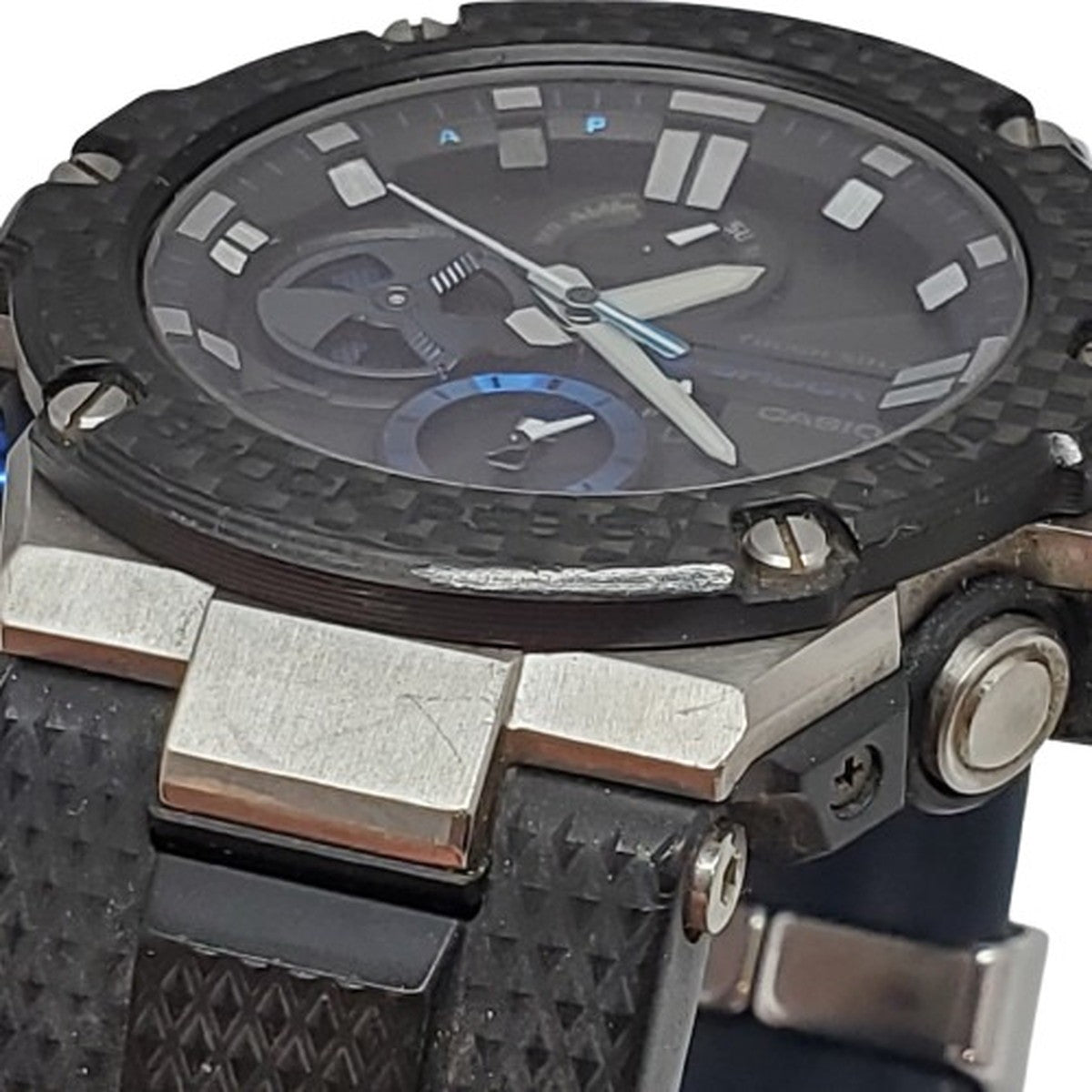 G-SHOCK G-STEEL Carbon Bezel Tough Watch Black Size ONE SIZE