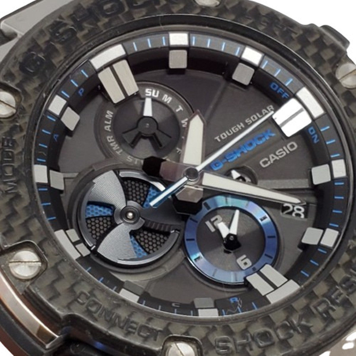 G-SHOCK G-STEEL Carbon Bezel Tough Watch Black Size ONE SIZE