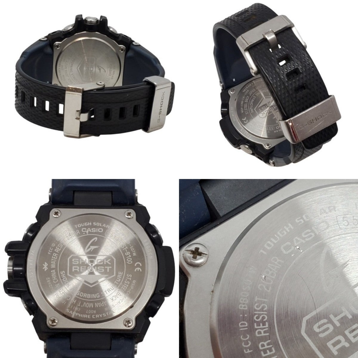 G-SHOCK G-STEEL Carbon Bezel Tough Watch Black Size ONE SIZE