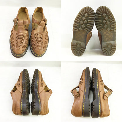 Dr.Martens Braided Strap Brown Sandals Size 7