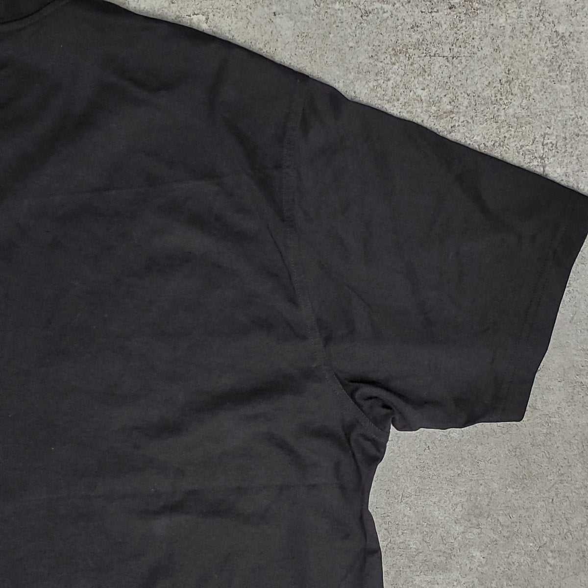 Burberry Rabbit Rubber Print T-Shirt Black Cotton Size L