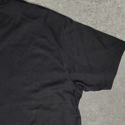 Burberry Rabbit Rubber Print T-Shirt Black Cotton Size L