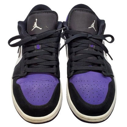Nike Air Jordan 1 Low Court Purple Sneakers Size 27cm