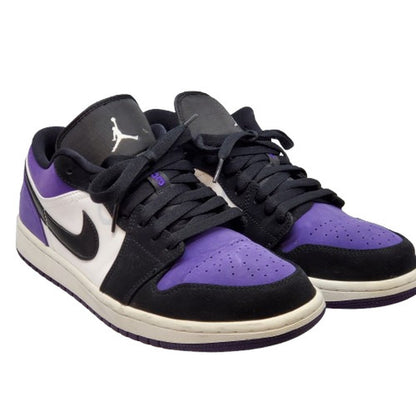 Nike Air Jordan 1 Low Court Purple Sneakers Size 27cm