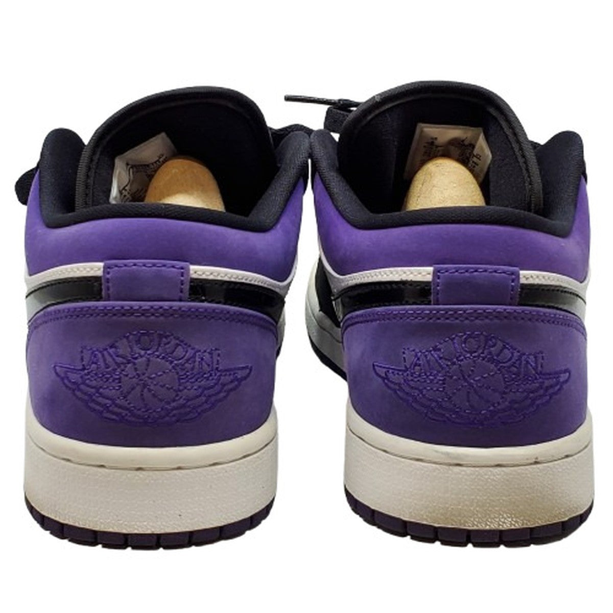 Nike Air Jordan 1 Low Court Purple Sneakers Size 27cm