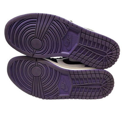 Nike Air Jordan 1 Low Court Purple Sneakers Size 27cm