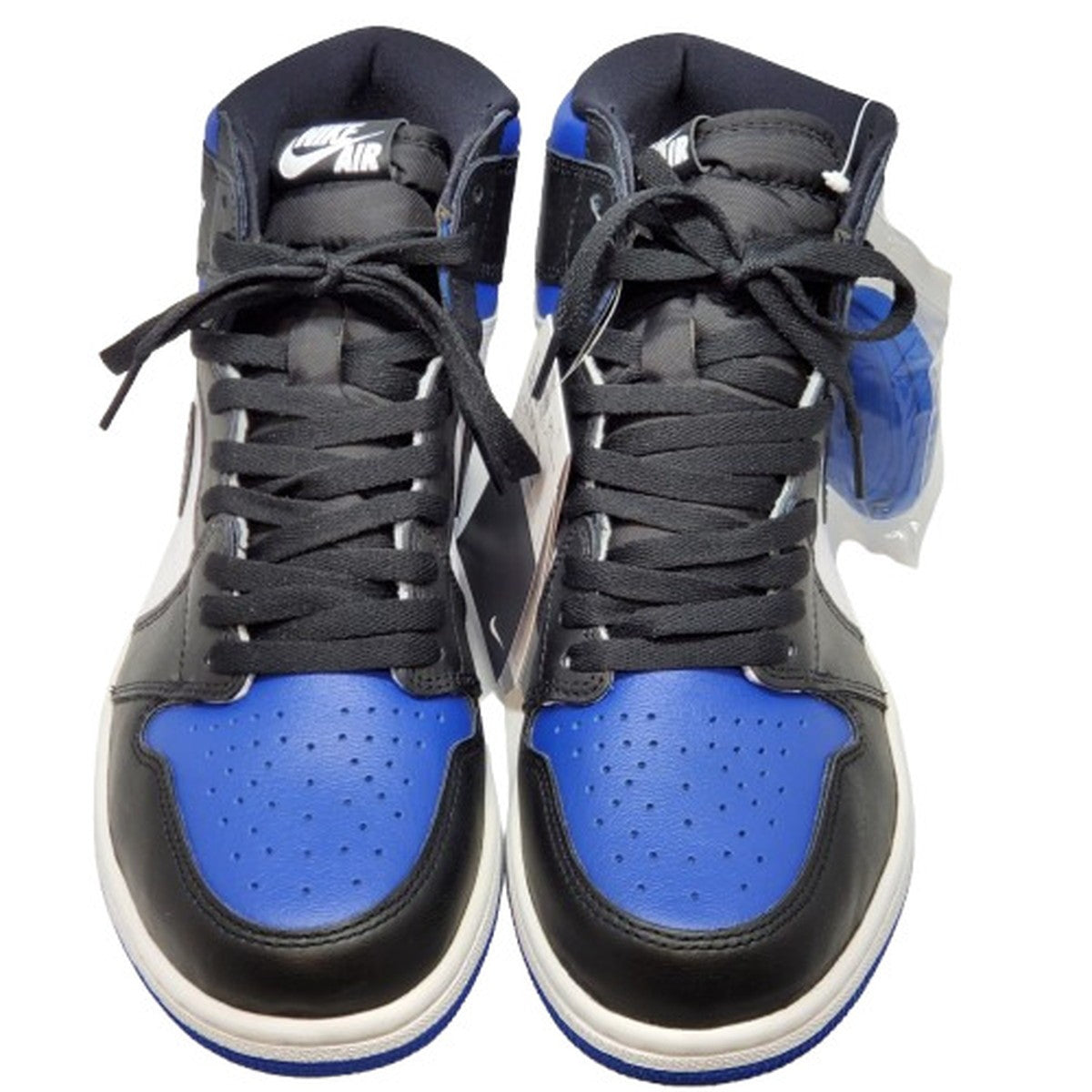 NIKE Air Jordan 1 Retro High OG Royal Toe Sneakers Size 27.5