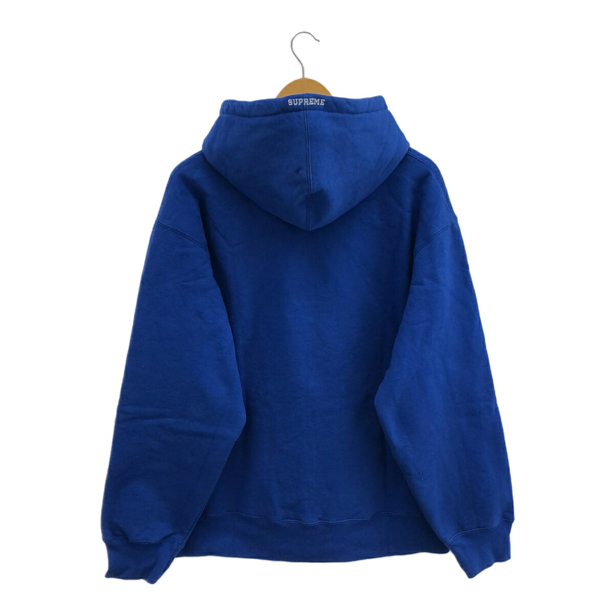 Supreme 22AW Devil S Logo Heavyweight Blue Hoodie Size L