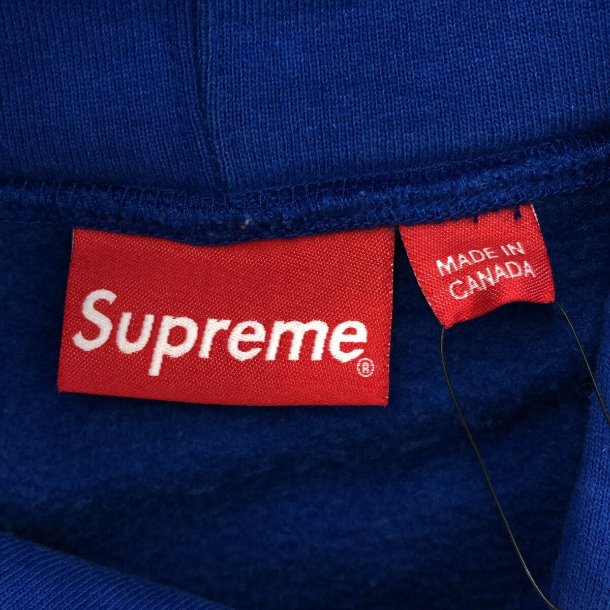 Supreme 22AW Devil S Logo Heavyweight Blue Hoodie Size L