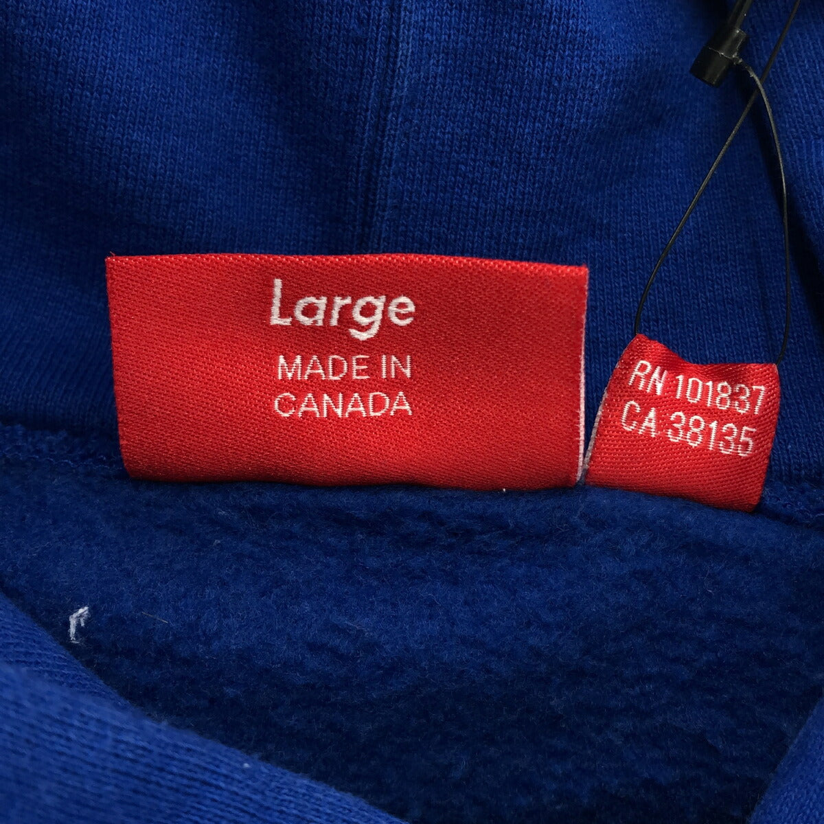 Supreme 22AW Devil S Logo Heavyweight Blue Hoodie Size L