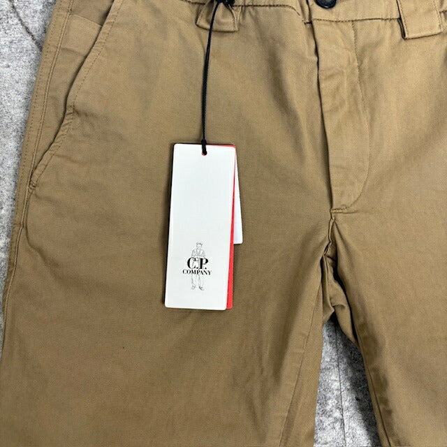 C.P. Company Beige Brown Cotton Slim Straight Pants Size 44