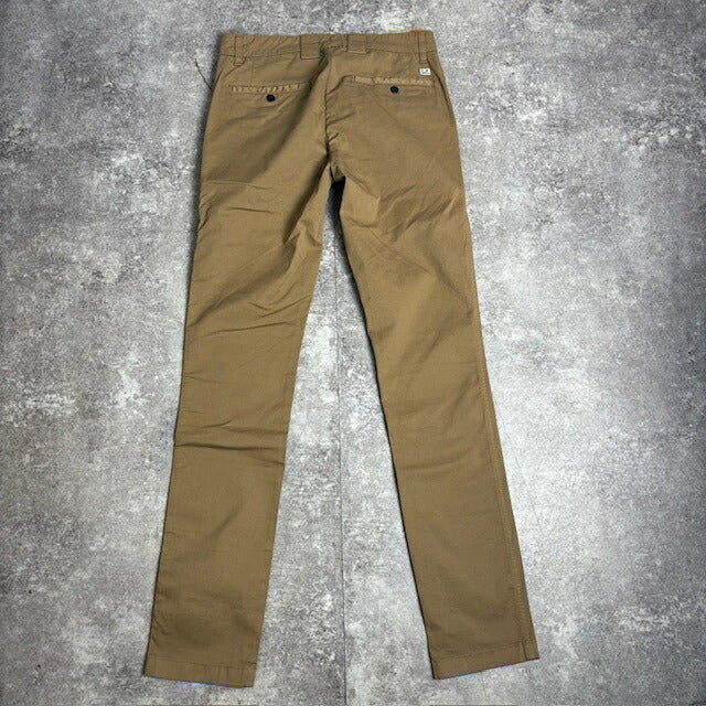 C.P. Company Beige Brown Cotton Slim Straight Pants Size 44