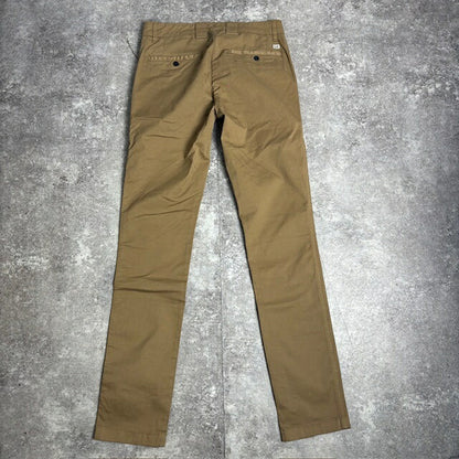 C.P. Company Beige Brown Cotton Slim Straight Pants Size 44