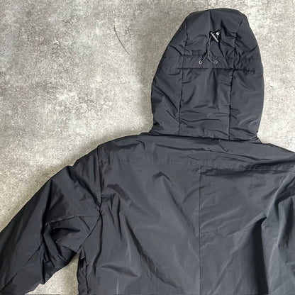 REEBOK KANGHYUK Hooded Padded Jacket Black Size M