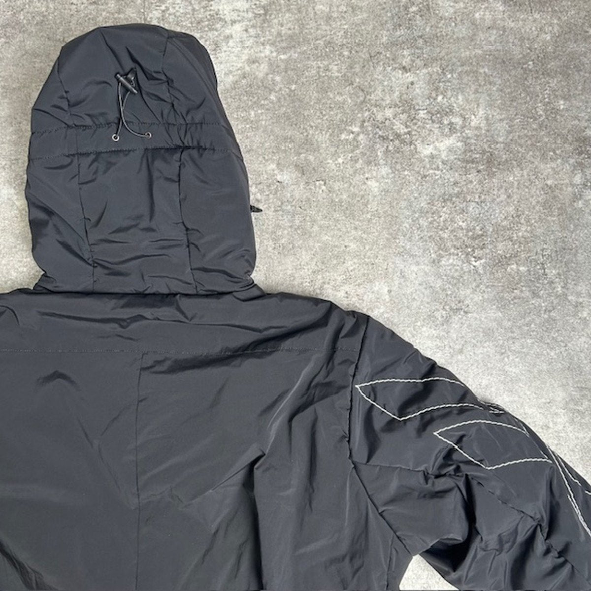 REEBOK KANGHYUK Hooded Padded Jacket Black Size M