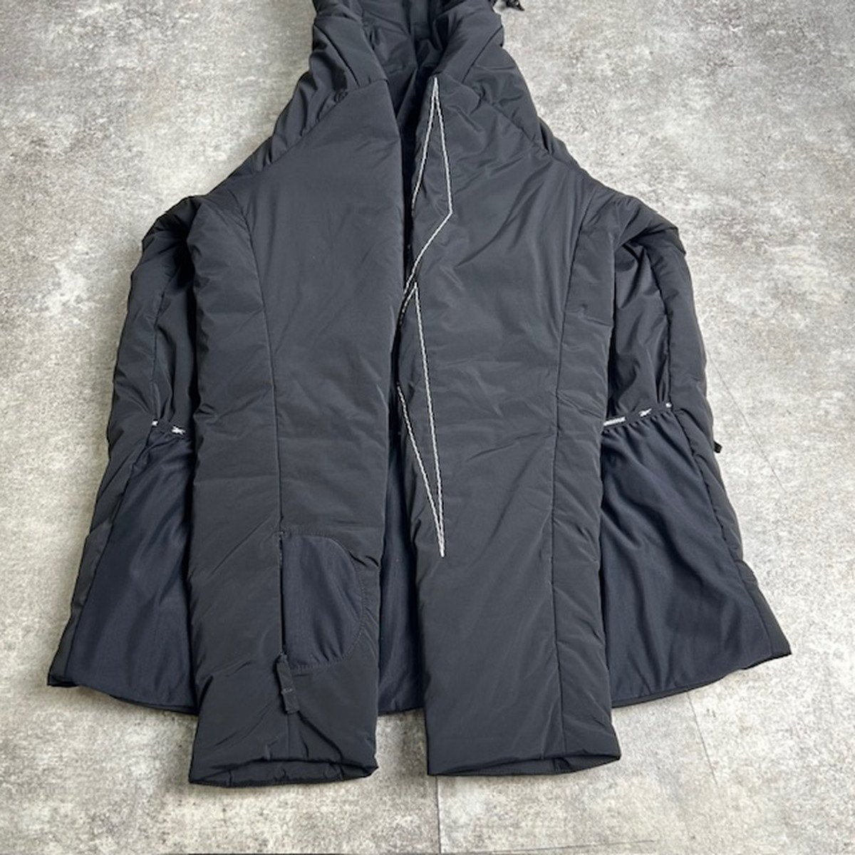REEBOK KANGHYUK Hooded Padded Jacket Black Size M