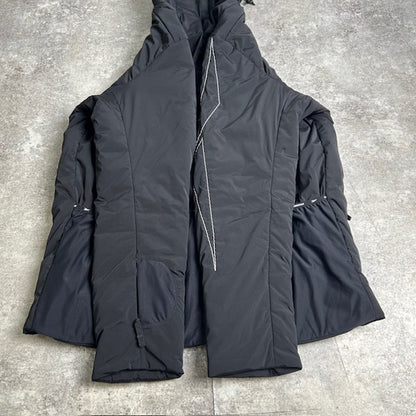 REEBOK KANGHYUK Hooded Padded Jacket Black Size M