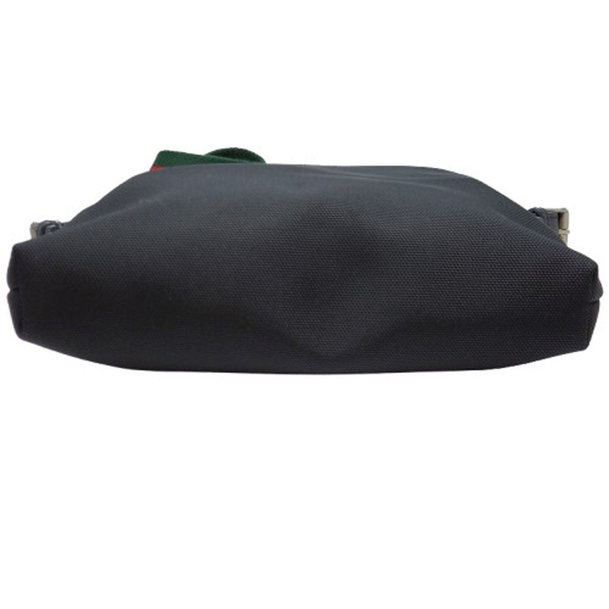 Gucci Black Sherry Line Canvas Leather