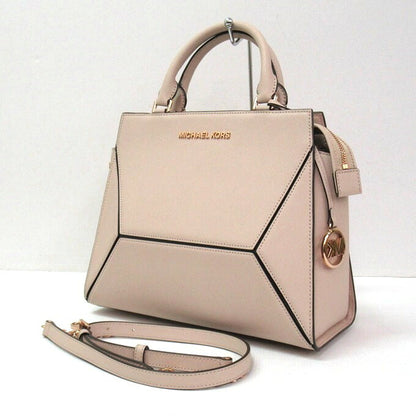 MICHAEL KORS Prism Large Saffiano Satchel Pink Bag Size ONE SIZE