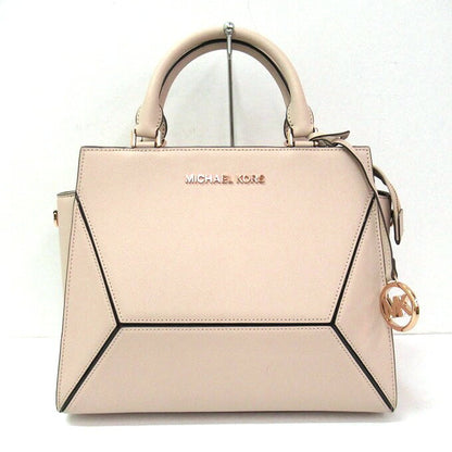 MICHAEL KORS Prism Large Saffiano Satchel Pink Bag Size ONE SIZE