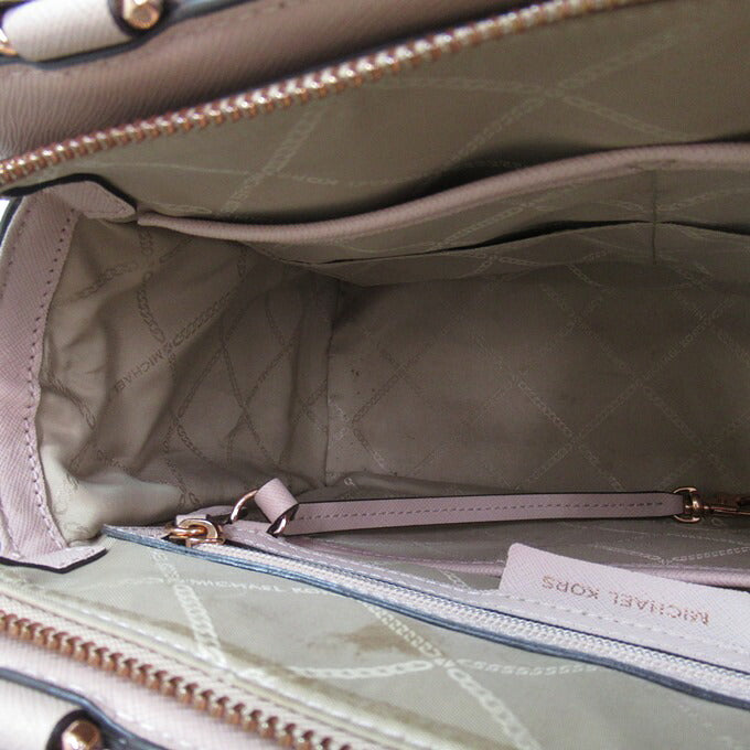 MICHAEL KORS Prism Large Saffiano Satchel Pink Bag Size ONE SIZE