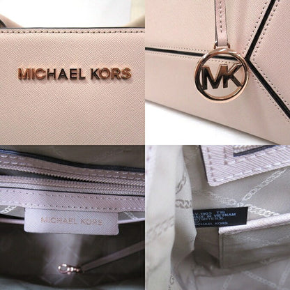 MICHAEL KORS Prism Large Saffiano Satchel Pink Bag Size ONE SIZE