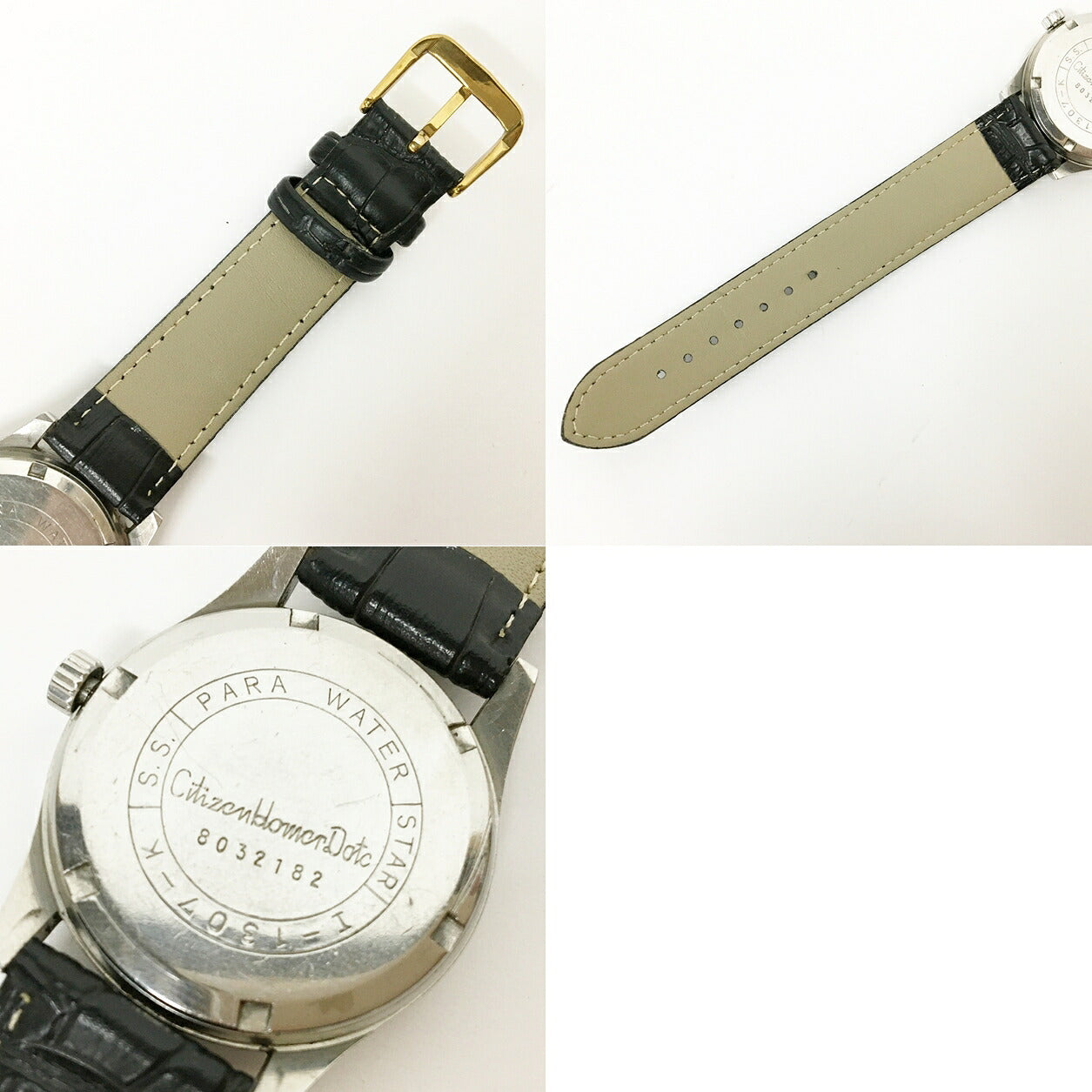 CITIZEN Homer Date Watch Black Size ONE SIZE