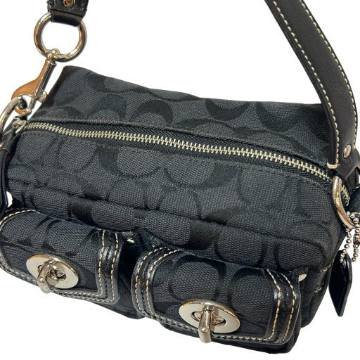 COACH Signature Mini Shoulder Bag ONE SIZE Size ONE SIZE