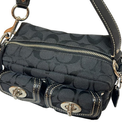 COACH Signature Mini Shoulder Bag ONE SIZE Size ONE SIZE