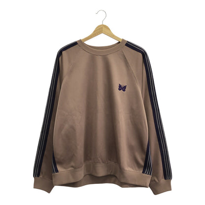 Needles 22AW Poly Smooth Track Crew Neck Shirt Taupe Size L