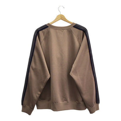 Needles 22AW Poly Smooth Track Crew Neck Shirt Taupe Size L