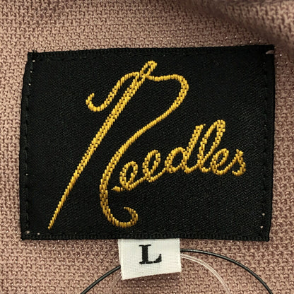 Needles 22AW Poly Smooth Track Crew Neck Shirt Taupe Size L