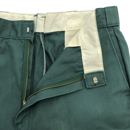 DICKIES 90s Deadstock Dark Green Work Pants Size W38