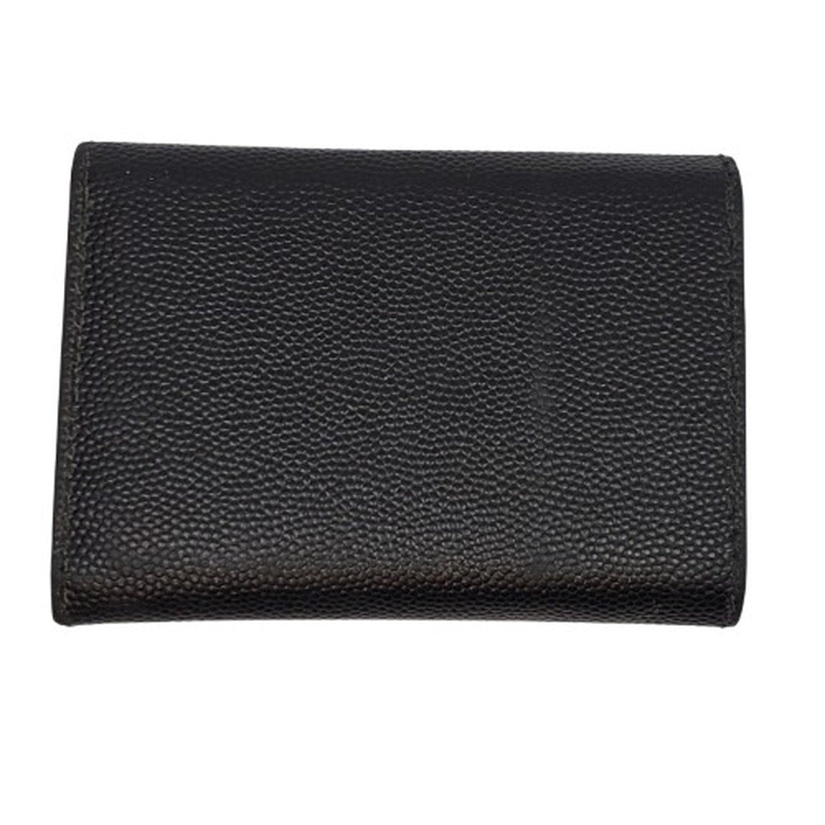 Saint Laurent Paris Black Caviar Leather