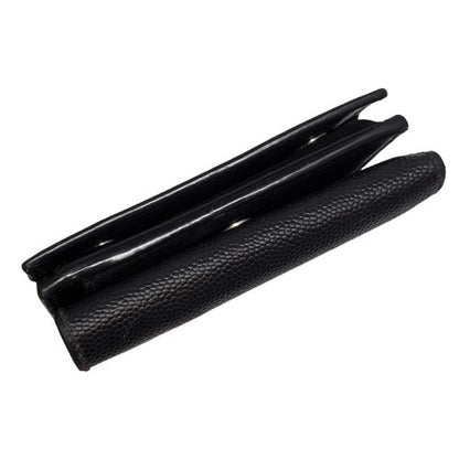 Saint Laurent Paris Black Caviar Leather