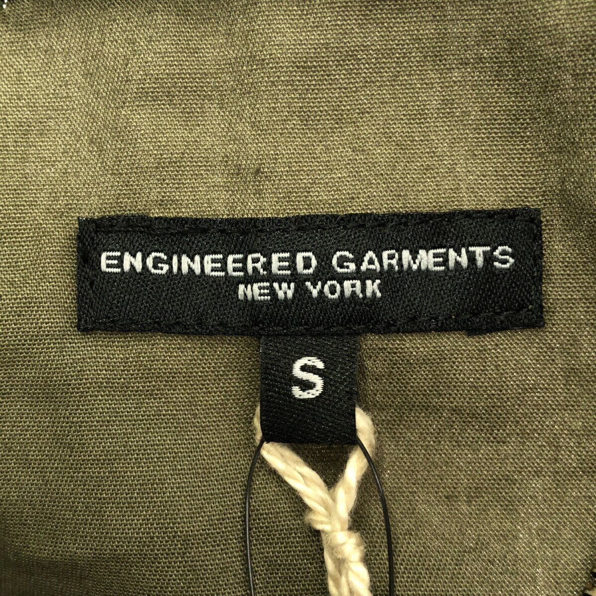 Engineered Garments 22AW Bush Shirt Pullover Olive Size S