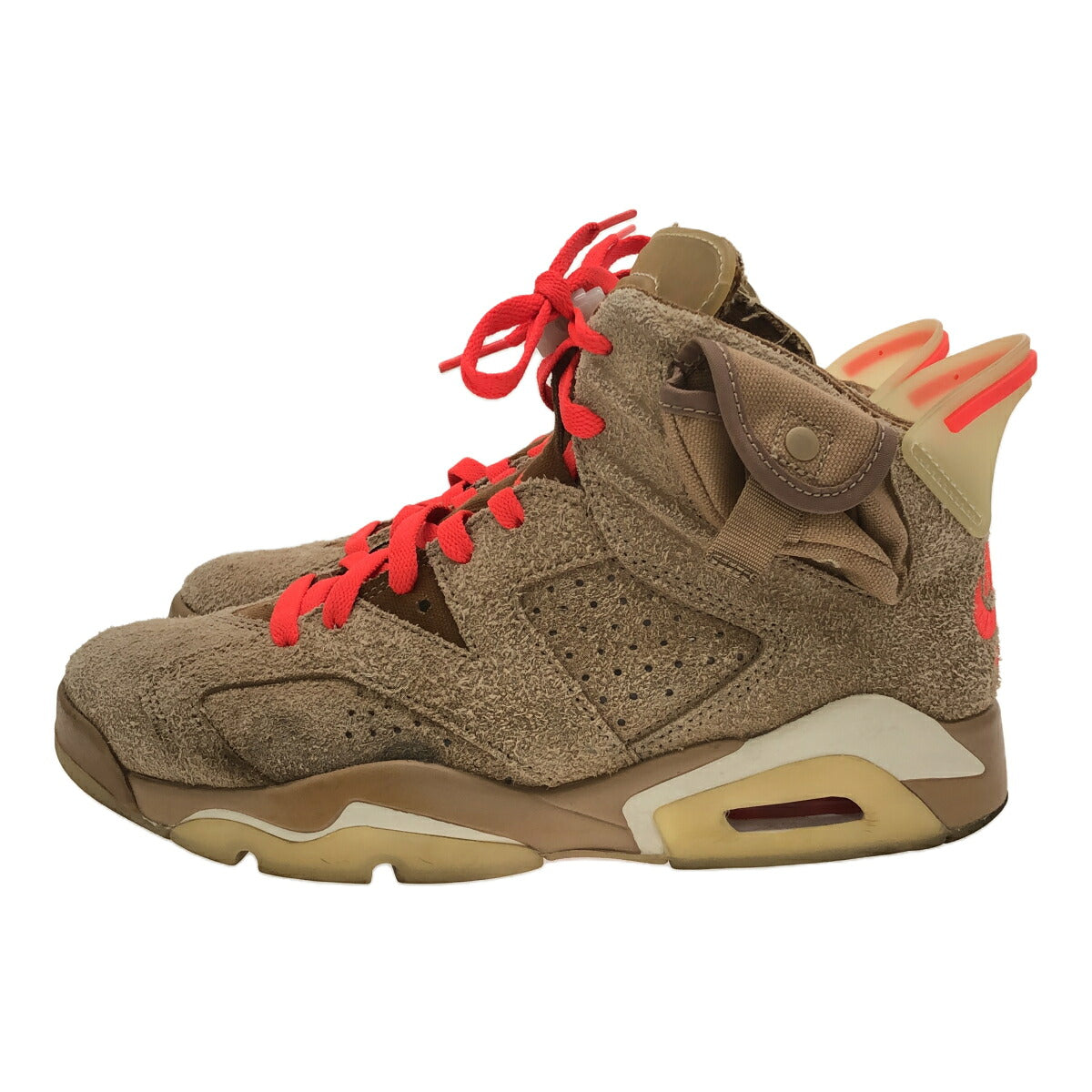 Nike Travis Scott AJ6 Cactus Jack Khaki Sneakers Size 25cm