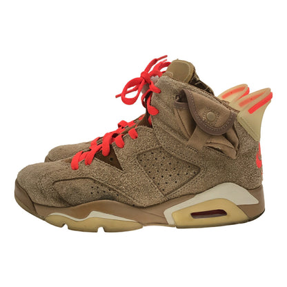 Nike Travis Scott AJ6 Cactus Jack Khaki Sneakers Size 25cm