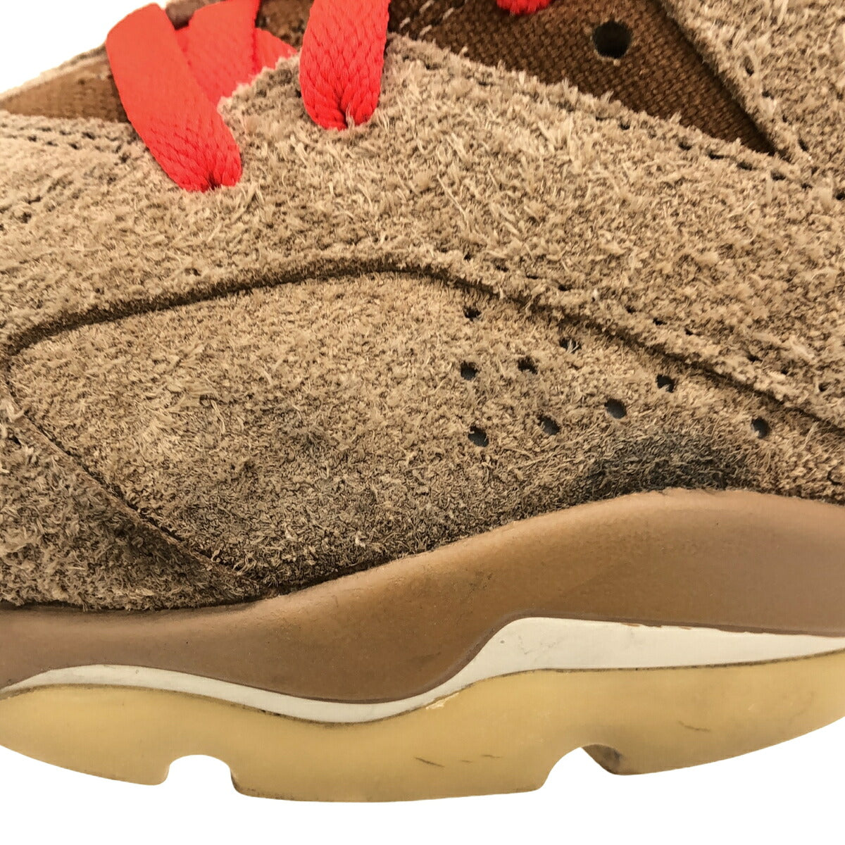 Nike Travis Scott AJ6 Cactus Jack Khaki Sneakers Size 25cm