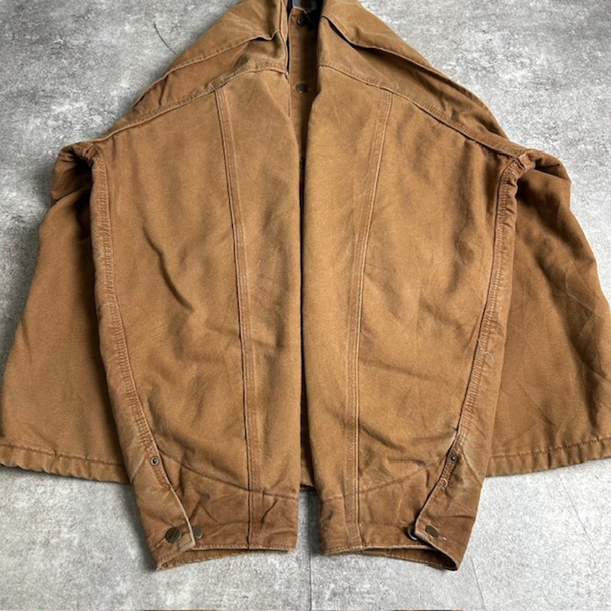 Carhartt 00s Brown Duck Blanket Lined Chore Jacket Size 2XL