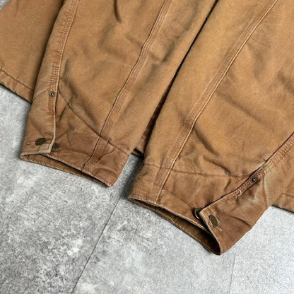 Carhartt 00s Brown Duck Blanket Lined Chore Jacket Size 2XL