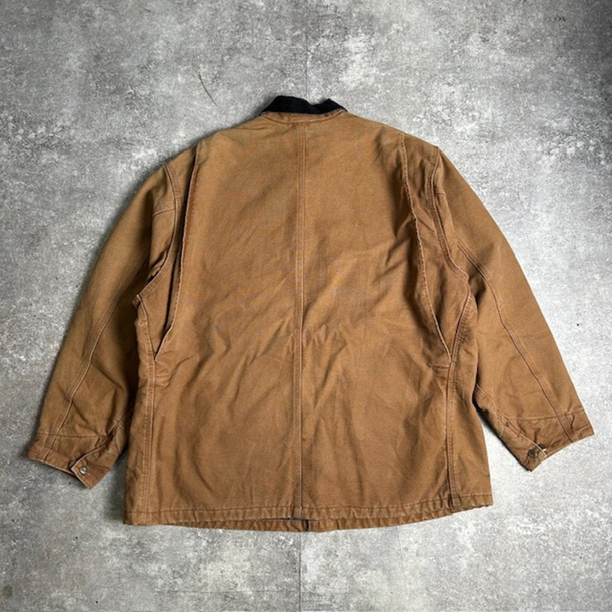 Carhartt 00s Brown Duck Blanket Lined Chore Jacket Size 2XL