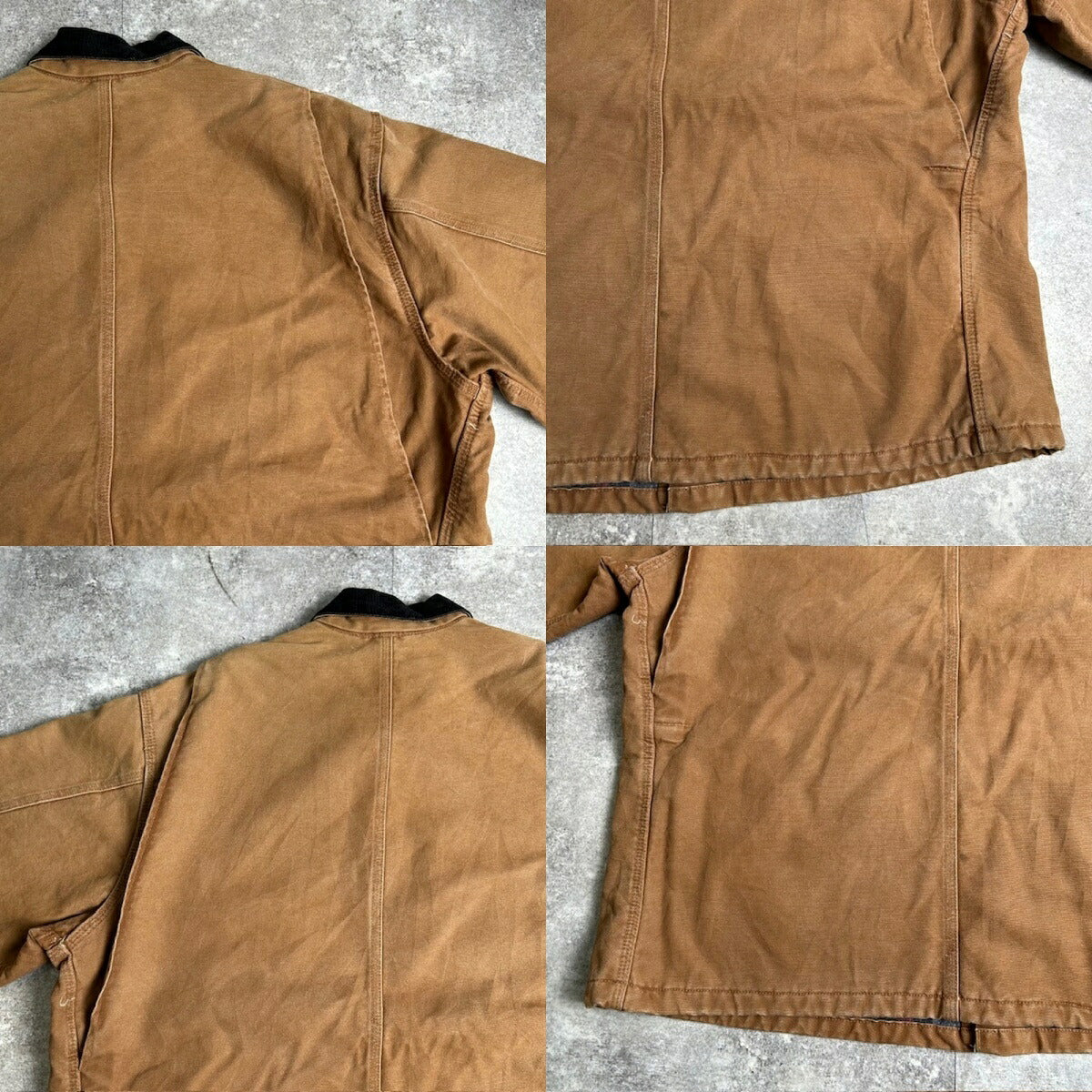 Carhartt 00s Brown Duck Blanket Lined Chore Jacket Size 2XL