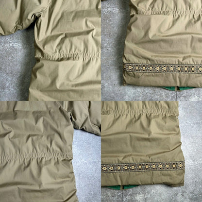 ITMXFLBPI 70s Tyrolean Tape Cotton Nylon Down Coat Size 2XL