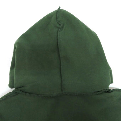 MLVINCE Heavyweight Embroidered Logo Green Hoodie Size L