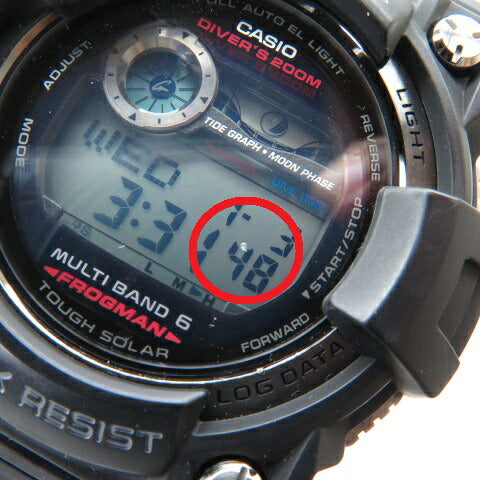 CASIO G-SHOCK FROGMAN Tough Solar Watch Size ONE SIZE