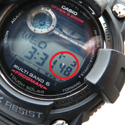 CASIO G-SHOCK FROGMAN Tough Solar Watch Size ONE SIZE
