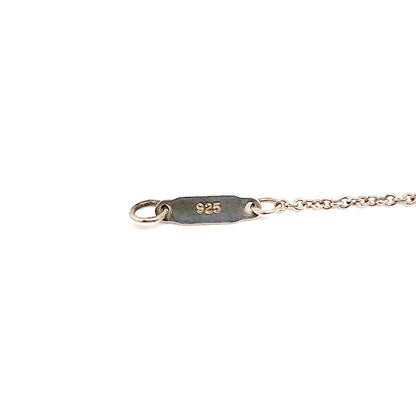 Tiffany & Co. Open Circle Oval Silver 925