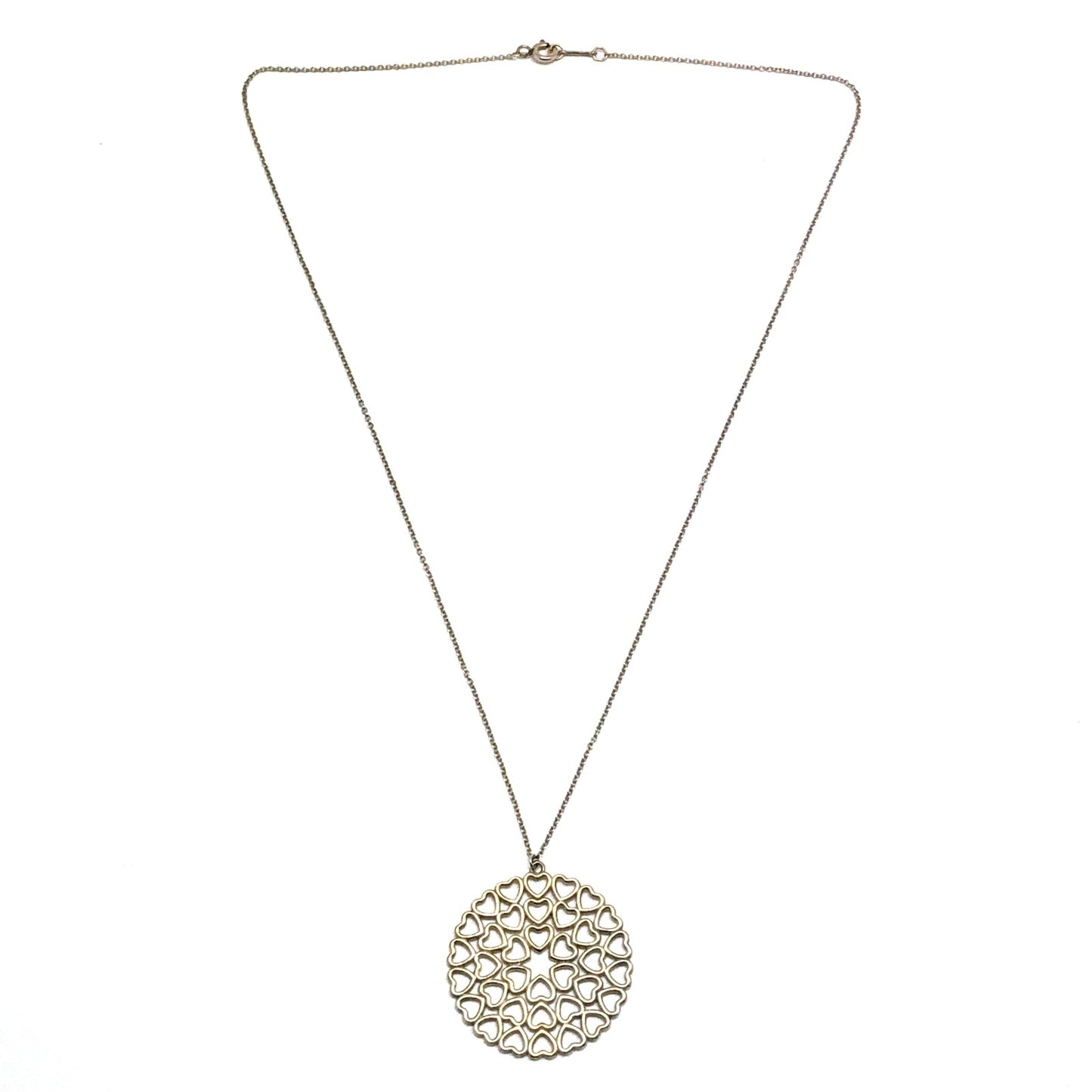TIFFANY&Co. Crown of Heart 925 Necklace Size ONE SIZE